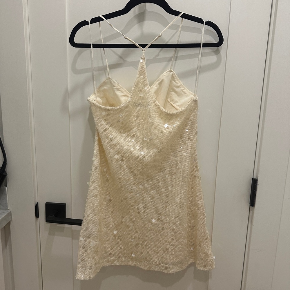 Abercrombie Embellished Slip Mini (Med Petite) worn once - Picture 4 of 4